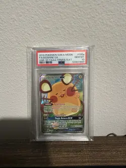 Pokemon TCG Dedenne GX 195a/214 Alternate Art Promos Holo Collectible Card PSA10 - Image 1