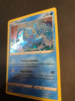 Pokemon Manaphy Cosmos Holo Promo Cards SWSH275 Near Mint NM - Image 2