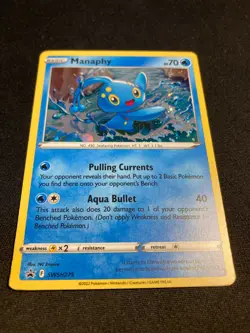 Pokemon Manaphy Cosmos Holo Promo Cards SWSH275 Near Mint NM - Image 4