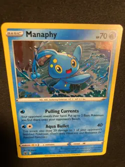Pokemon Manaphy Cosmos Holo Promo Cards SWSH275 Near Mint NM - Image 5