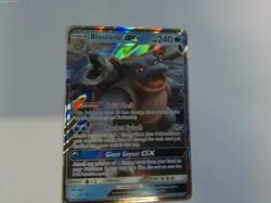 Blastoise GX 35/214 SM - Unbroken Bonds Ultra Rare Pokemon Card - Image 3