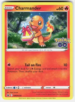 Charmander Holo Promo SWSH: Sword & Shield Promo Cards SWSH232 NM - Image 1