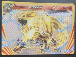 Arcanine BREAK - (XY Black Star Promos) XY180 JUMBO/OVERSZIED Card Holo LP - Image 1