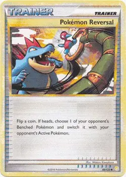 Pokemon HeartGold SoulSilver Card 99/123 Pokemon Reversal - Image 1