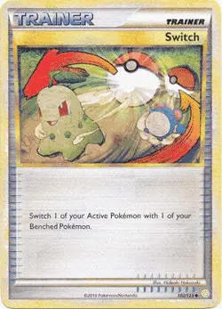 Pokemon HeartGold SoulSilver Card 102/123 Switch - Image 1