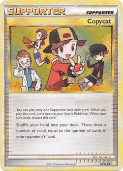 Pokemon HeartGold SoulSilver Card 90/123 Copycat - Image 1