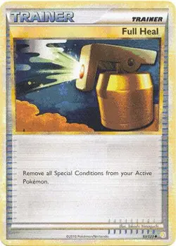 Pokemon HeartGold SoulSilver Card 93/123 Full Heal - Image 1
