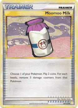 Pokemon HeartGold SoulSilver Card 94/123 Moomoo Milk NEAR MINT - Image 1