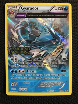 Gyarados XY60 Ancient Origins Black Star Promo Pokemon Card VLP - Image 1
