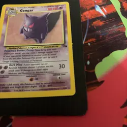 Pokemon TCG Gengar Fossil Holo Card 5/62 - Image 4