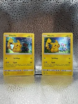 Pikachu (Cosmos Holo) SM86 2017 Promo Card Near Mint (2) - Image 1
