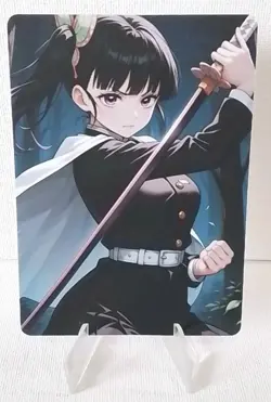 Kanao Tsuyuri Demon Slayer Anime Double Sided Trading Card - Image 1