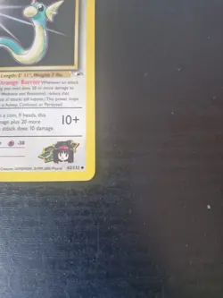 erikas dratini 42/132 Wotc Pokemon Card Pokemon TCG - Image 4