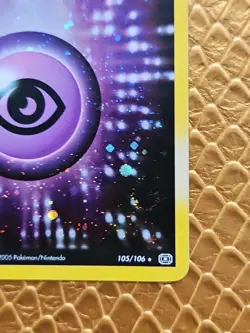 Pokemon Card Psychic Energy 105/106 Rare Holo Emerald 156💎NM LP +💎 - Image 2