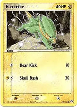 Pokemon EX Emerald 48/106 Card - Electrike - Image 1