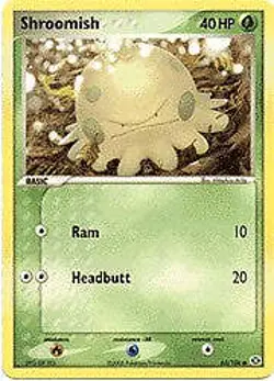 Pokemon EX Emerald 63/106 Card - Shroomish - Image 1