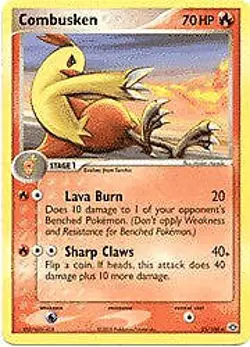 Pokemon EX Emerald 25/106 Card - Combusken - Image 1