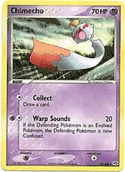 Pokemon EX Emerald 12/106 Card - Chimecho - Image 1