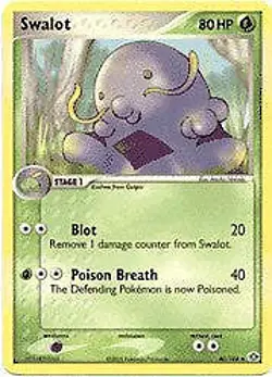 Pokemon EX Emerald 40/106 Card - Swalot - Image 1