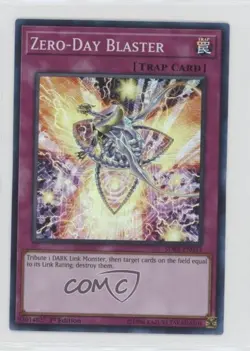 Super Rare - Zero-Day Blaster 1st Ed. YuGiOh! Structure Deck: Rokket Revolt 2009 - Image 1