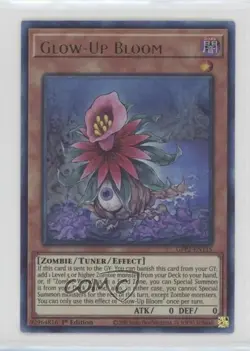 Glow-Up Bloom Ultra Rare 1st Ed. YuGiOh Ghosts From The Past: 2nd Haunting - Image 1