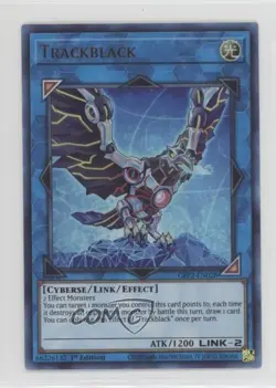 Trackblack Ultra Rare 1st Ed. YuGiOh Ghosts From The Past: 2nd Haunting - Image 1