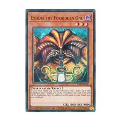 Yugioh 25LP-EN000 Exodia the Forbidden One (Emblazoned Ultra Rare) Limited Ed NM - Image 1