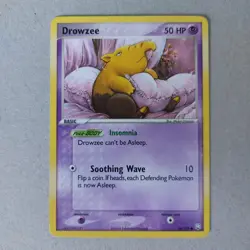 Drowzee 54/109 Ex Team Rockets Returns Common Nintendo Pokemon Card - Image 1
