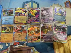 Pokemon Card TCG Scarlet & Violet Mega Evolution 10 Card Lot In Hand SV Promo - Image 1