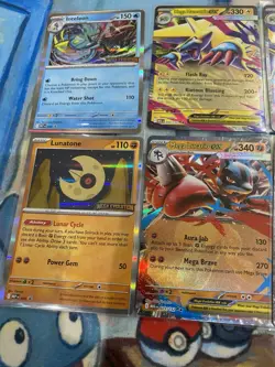 Pokemon Card TCG Scarlet & Violet Mega Evolution 10 Card Lot In Hand SV Promo - Image 2