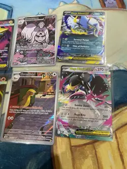 Pokemon Card TCG Scarlet & Violet Mega Evolution 10 Card Lot In Hand SV Promo - Image 4