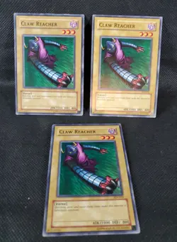 3x Claw Reacher SDY-018 Common Unlimited Yu-Gi-Oh Card LP Playset TCG CCG - Image 1