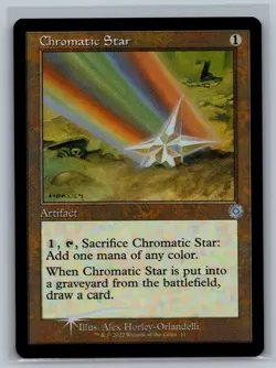 Magic MTG The Brothers' War: Retro Frame Artifacts Chromatic Star #11 Foil TCG - Image 1