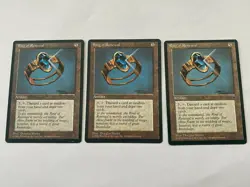 Magic the Gathering MTG - 3x Ring of Renewal Light Play Nice - Image 1