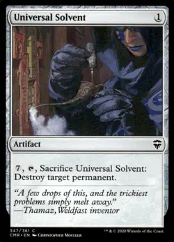 Universal Solvent 347/361 Commander Legends MTG Magic the Gathering card - Image 1