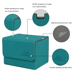 AE Card Deck Box for MTG, Commander Deck Box Hold 120+ Sleeved Cards, 4-1 - Image 3