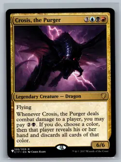 Magic MTG The List Reprints Crosis, the Purger #168/309 TCG CCG - Image 1