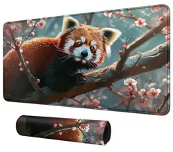 for MTG & TCG Playmat Mouse Pad,BFDHGQZC 24" x 14" Game Mat 60*35cm Red Panda - Image 2