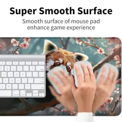 for MTG & TCG Playmat Mouse Pad,BFDHGQZC 24" x 14" Game Mat 60*35cm Red Panda - Image 3