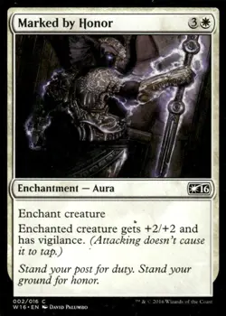 Marked by Honor 002/016 Welcome Deck 16 MTG Magic the Gathering card - Image 1