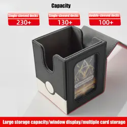 MTG Deck Box For Commander Display Trading Card Storage Box - Image 4