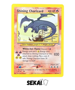 POKEMON SHINING CHARIZARD 107/105 NEO DESTINY UNLIMITED ENG - WIZARDS 2002 - Image 1