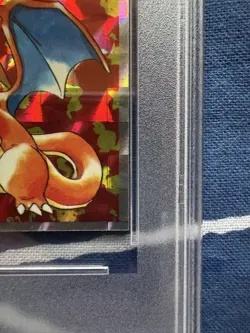 PSA 7 Charizard Pokemon Amada Hyper Sticker Vintage Nintendo Bandai Japan 1997 - Image 5