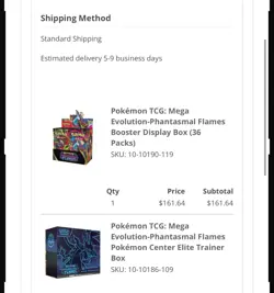 *PRE-SALE* Pokemon Mega Evolution Phantasmal Flames Booster Box - *PRE-ORDER* - Image 2