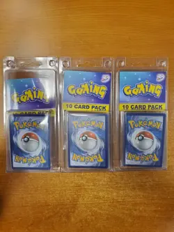 3 Packs of 10 Cards: Pokemon GAMING PACK By KEMBROS Collectable TCG Cards E8B - Image 1