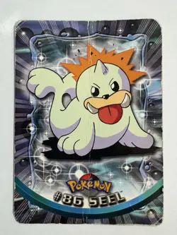 Seel #86 Blue Label First Edition 🔥 Topps Pokemon 2000. Heavily played - Image 1
