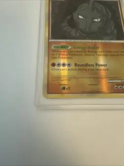 Pokemon Onix 56/95 2010 HGSS Unleashed Reverse Holo MP - Image 4