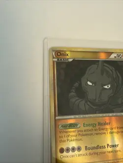 Pokemon Onix 56/95 2010 HGSS Unleashed Reverse Holo MP - Image 5