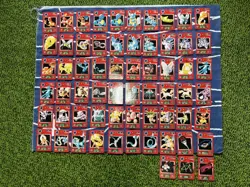 Set 63 Gengar Charizard Pokemon Mini Carddass Vintage Nintendo Bandai Japanese - Image 2