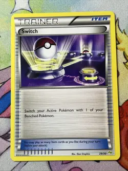 Pokemon Switch (29/30) XY Trainer Kit Noivern LP - Image 1